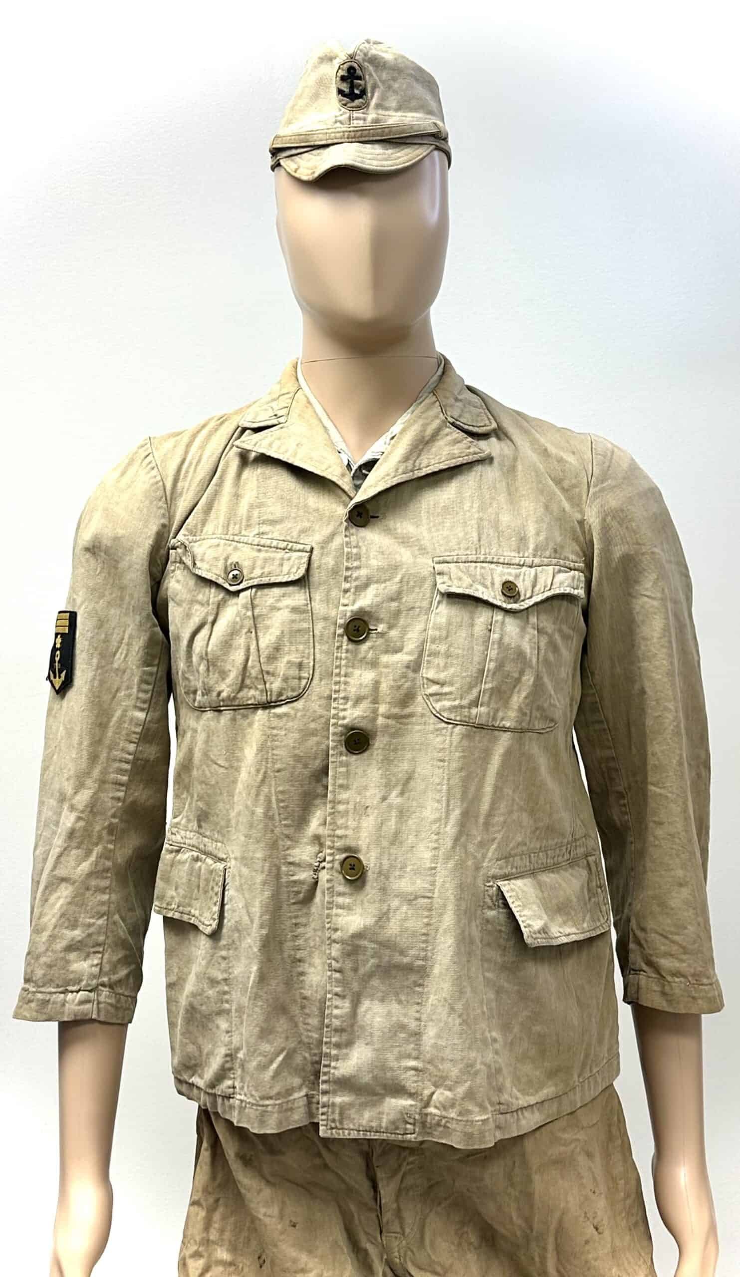 WW2 Japanese Complete Naval Landing Uniform Set c. 1944 to 1945 — image 2