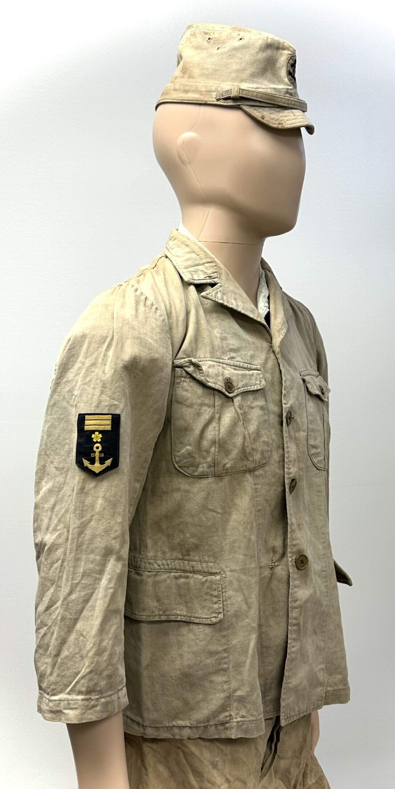WW2 Japanese Complete Naval Landing Uniform Set c. 1944 to 1945 — image 3