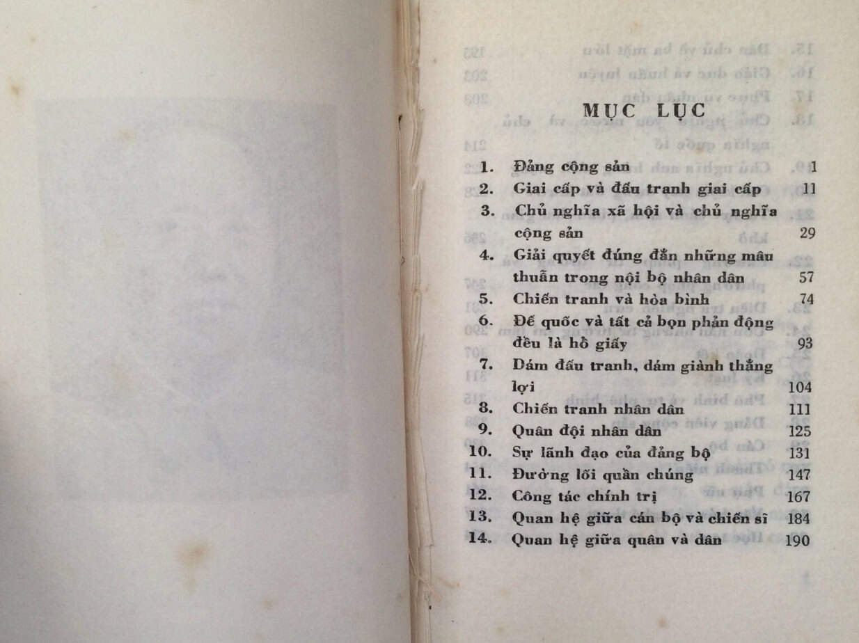 North Vietnamese Army Political Cadre's Vietnamese Language Mao's Little Red Book 1967 — image 4