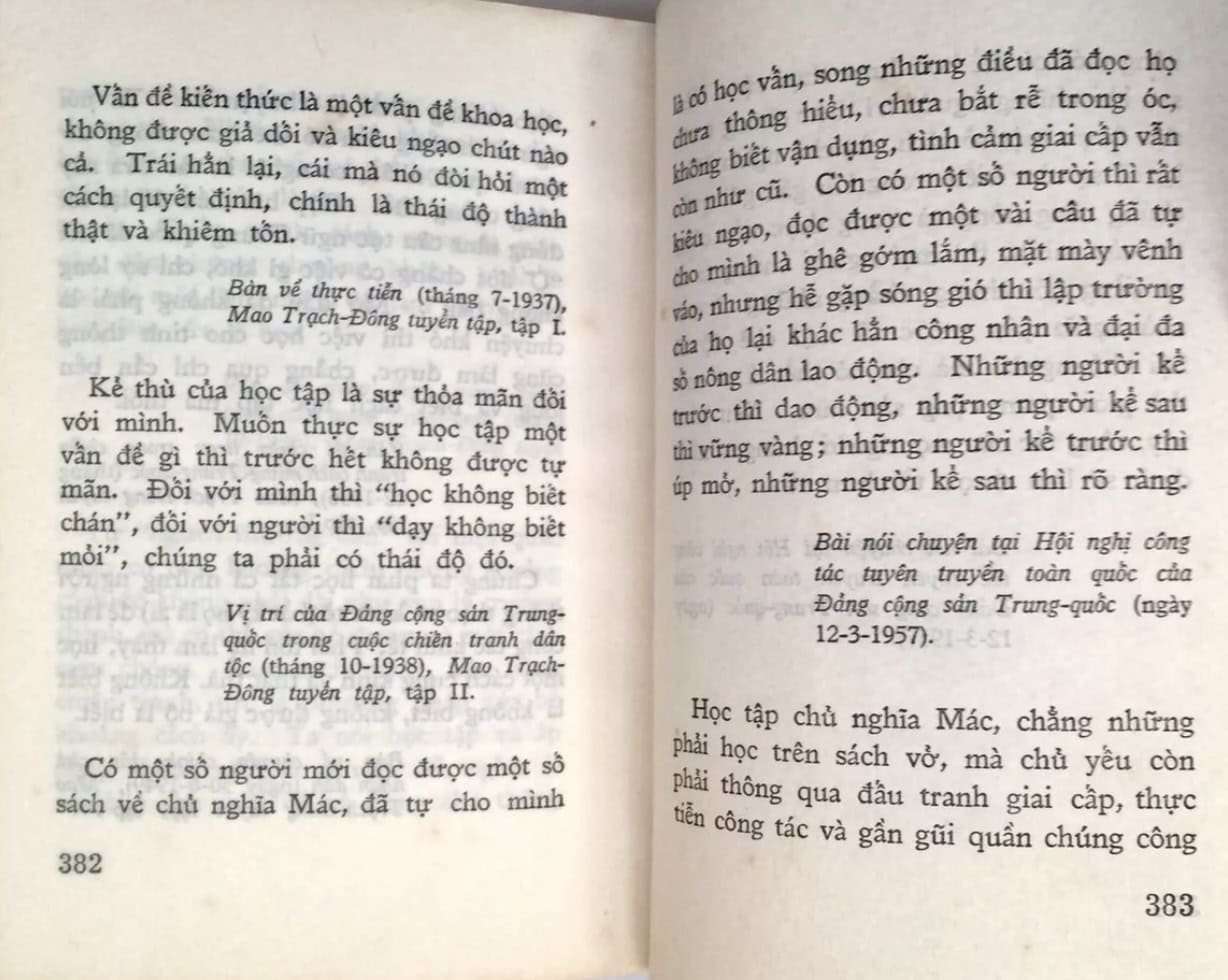 North Vietnamese Army Political Cadre's Vietnamese Language Mao's Little Red Book 1967 — image 7