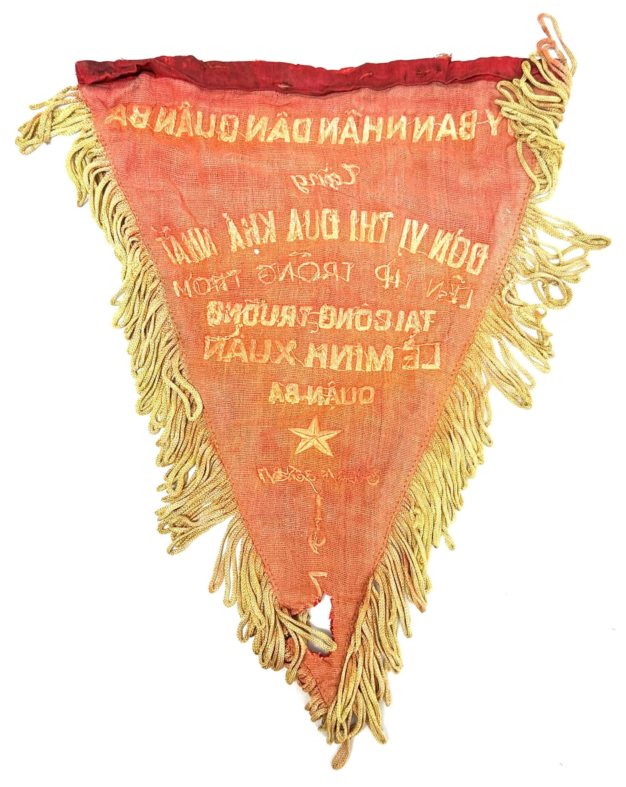 North Vietnamese Boobytrap – Saboteur Pennant — image 3