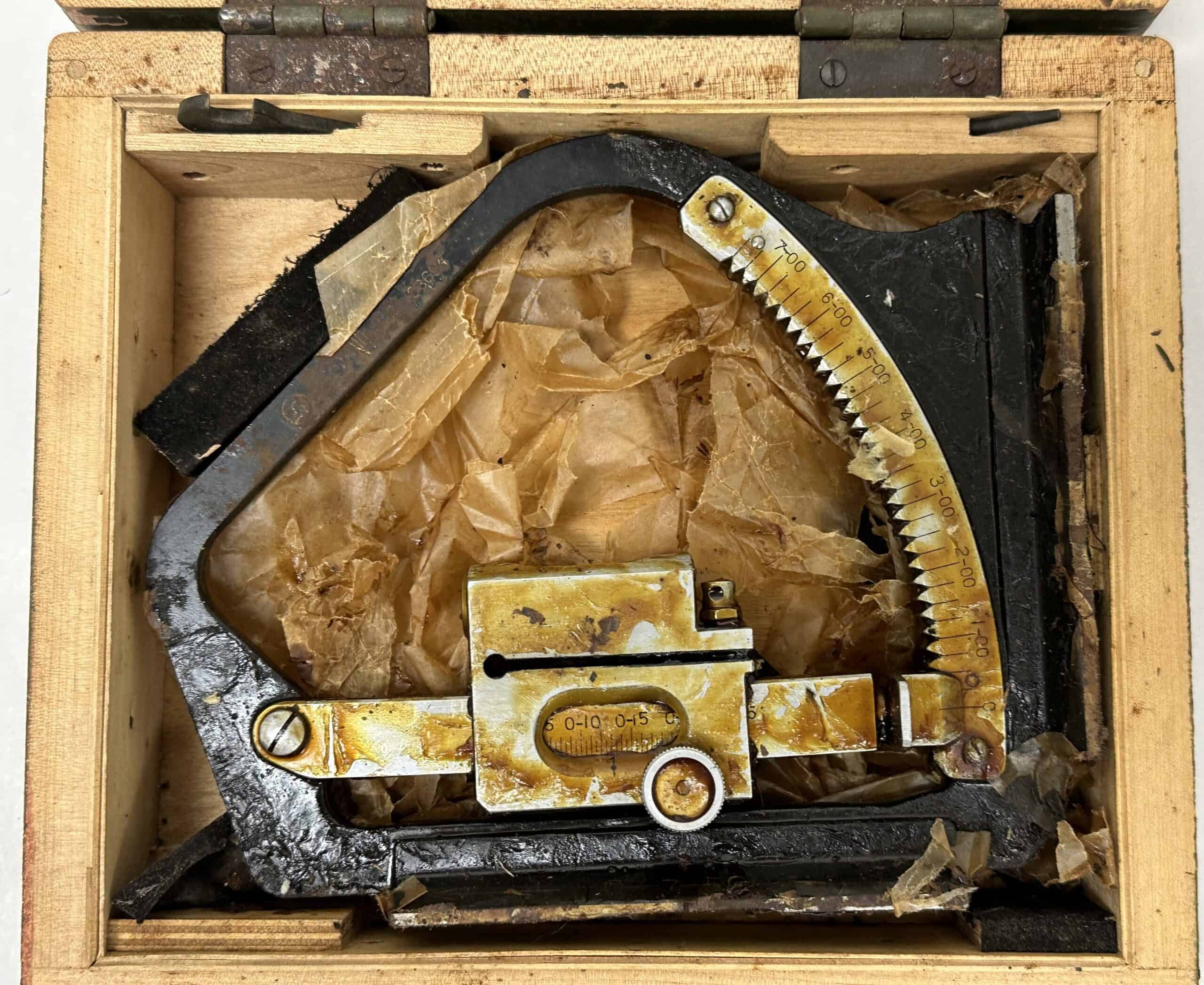 ChiCom North Vietnamese Army Rocket & Artillery Clinometer 1969 with Manual — image 12