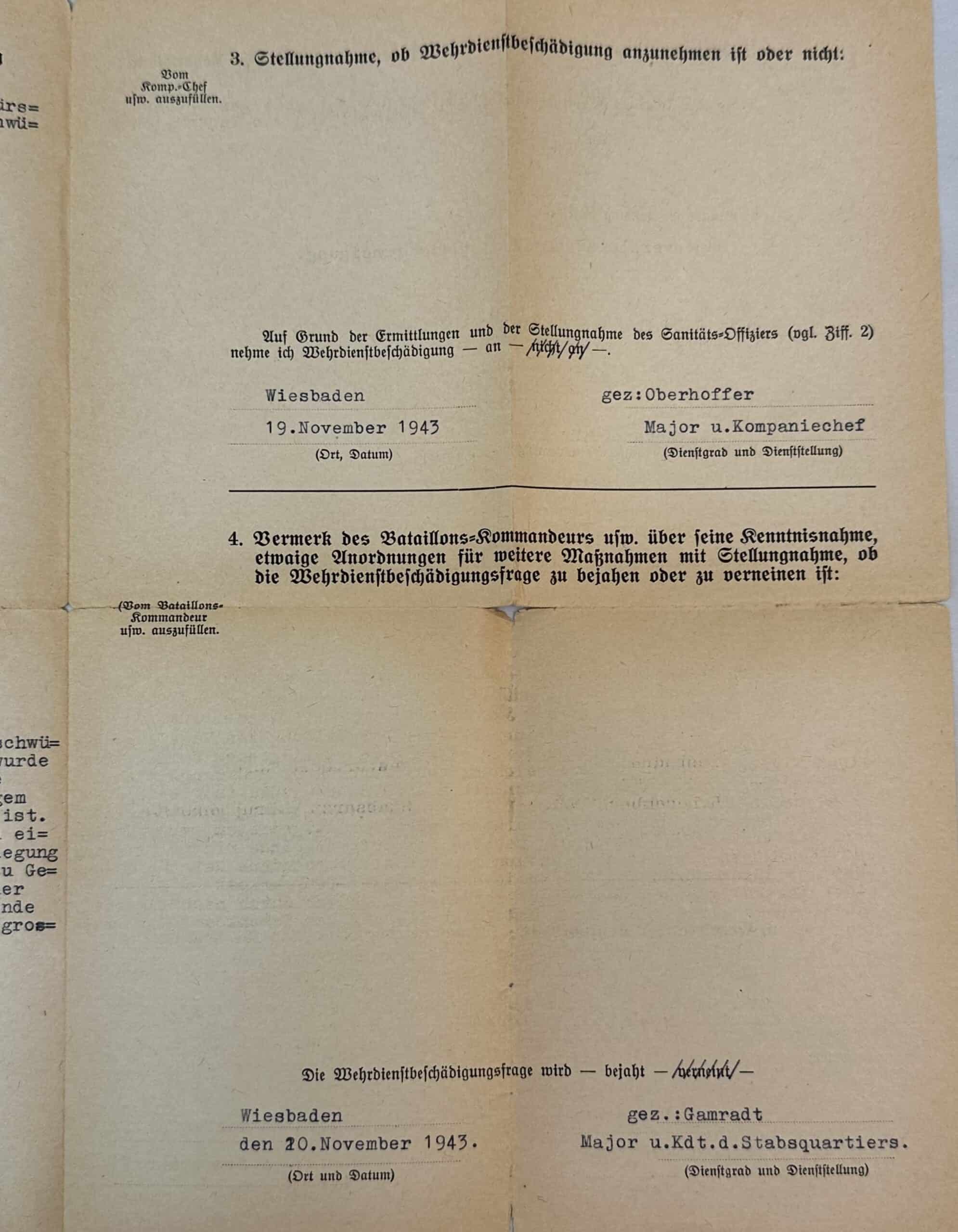 WW2 German Lot of 30 Documents to one man who Invaded both France & Russia — image 16