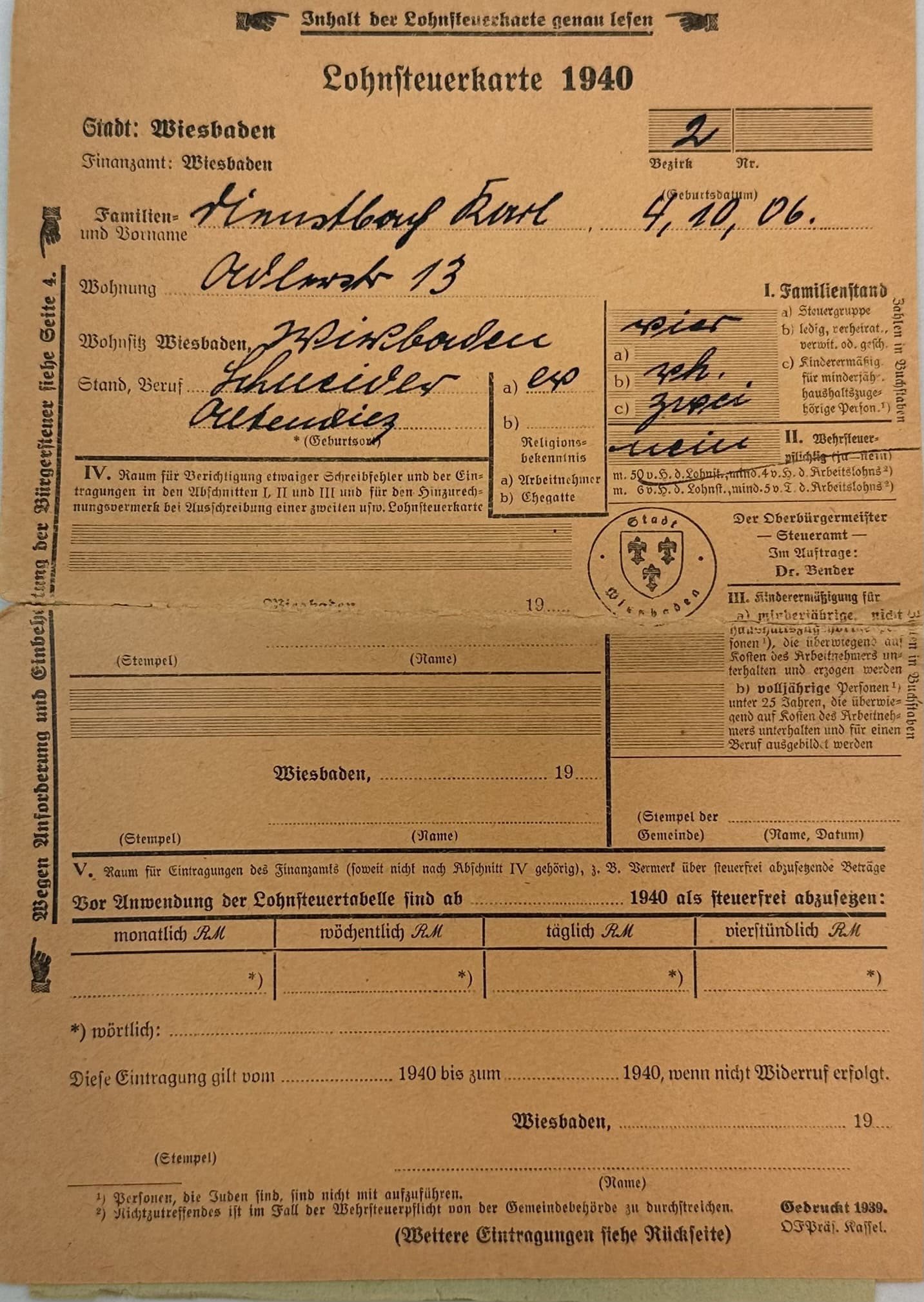 WW2 German Lot of 30 Documents to one man who Invaded both France & Russia — image 18