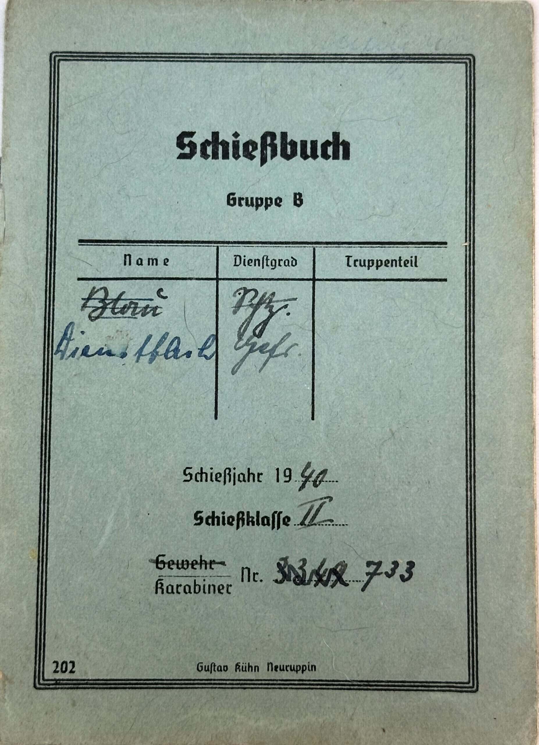 WW2 German Lot of 30 Documents to one man who Invaded both France & Russia — image 21