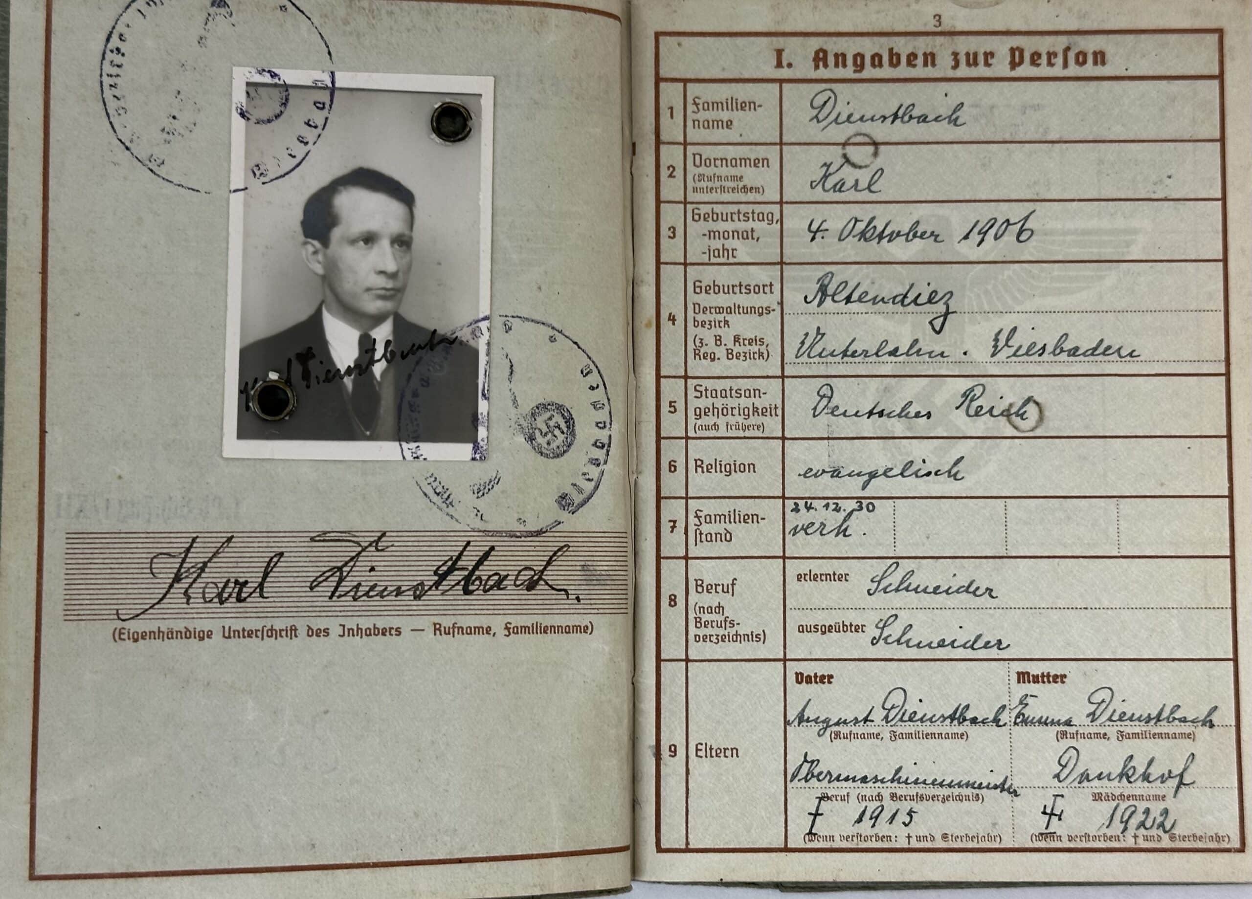 WW2 German Lot of 30 Documents to one man who Invaded both France & Russia — image 27