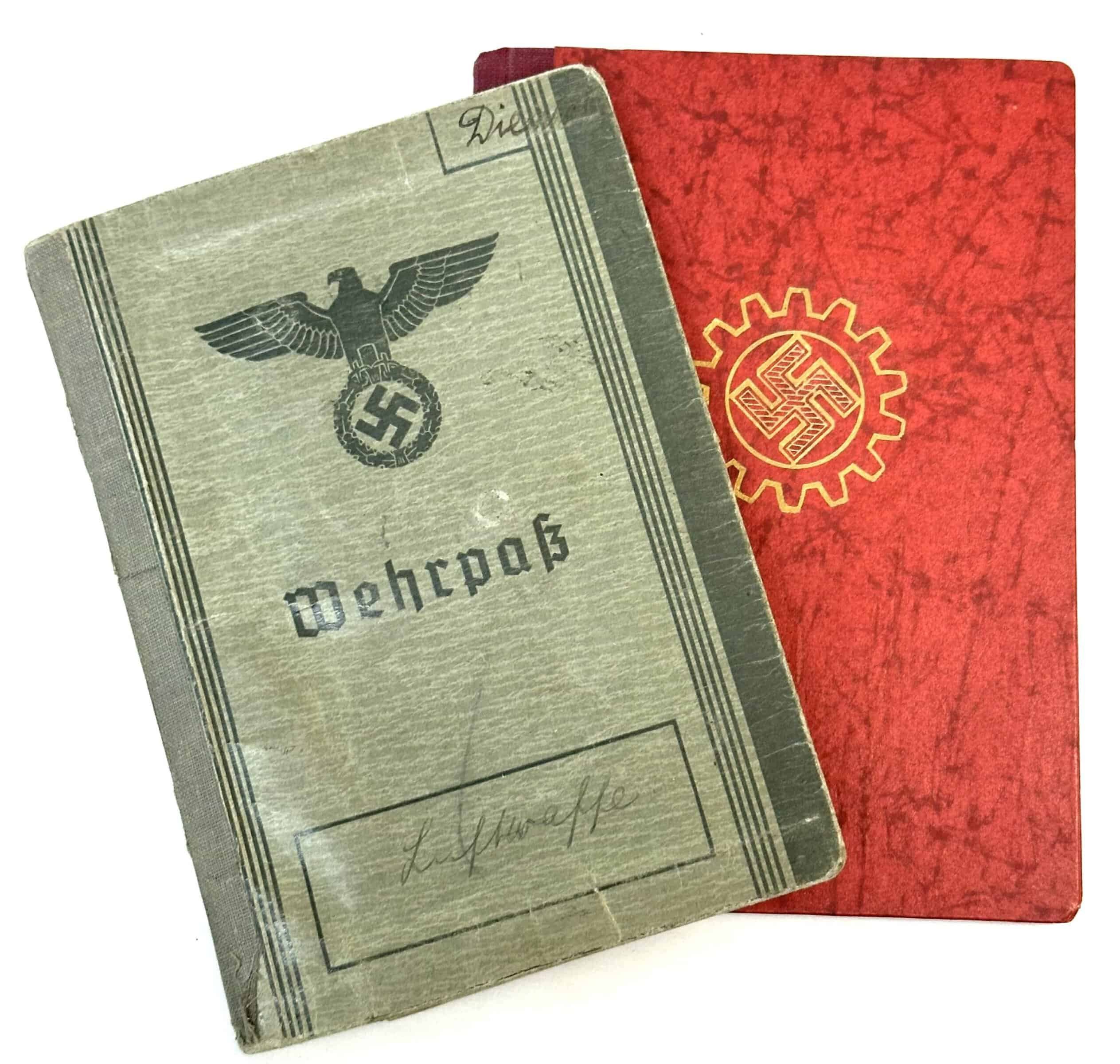 WW2 German Lot of 30 Documents to one man who Invaded both France & Russia — image 38