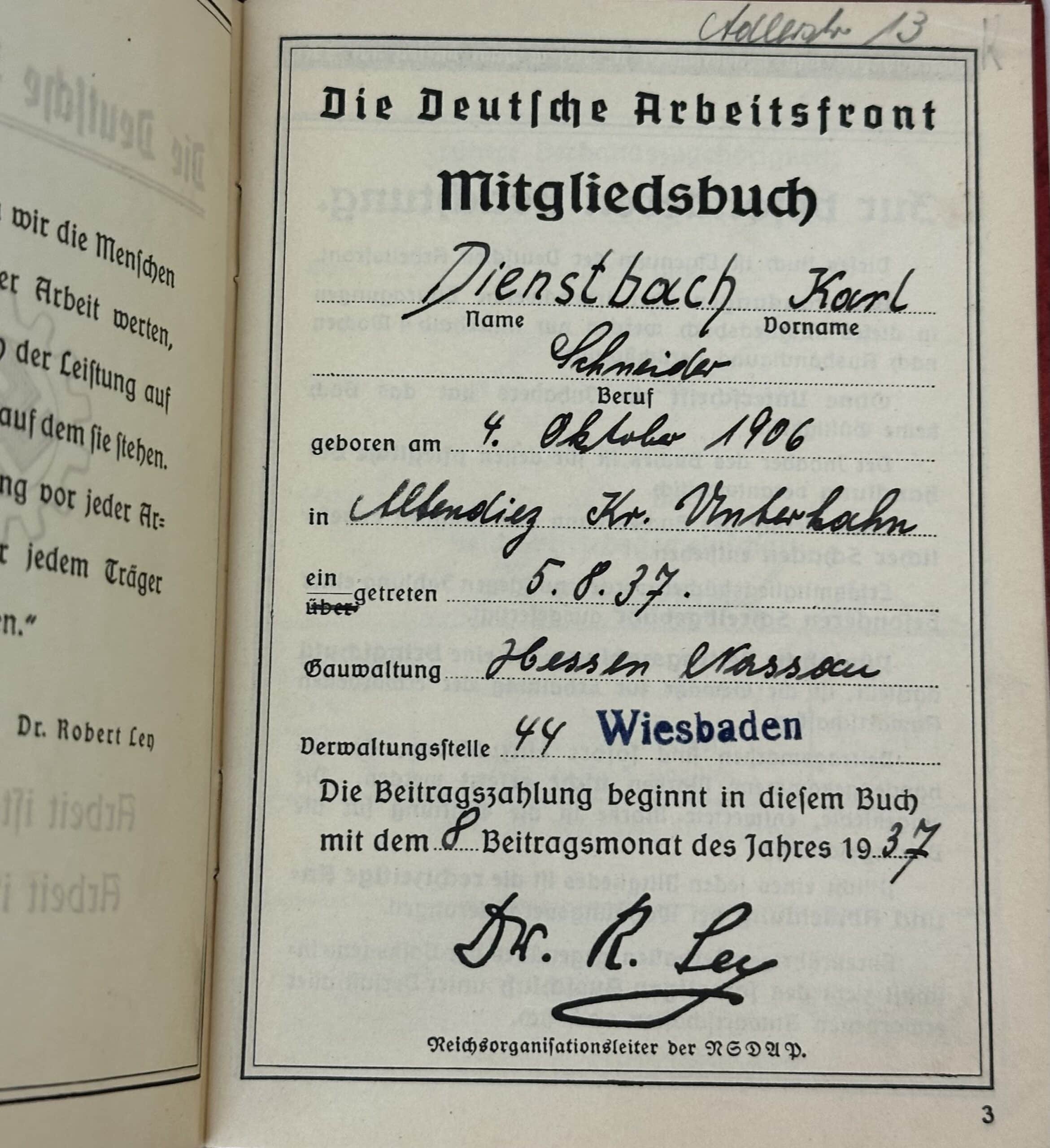 WW2 German Lot of 30 Documents to one man who Invaded both France & Russia — image 39