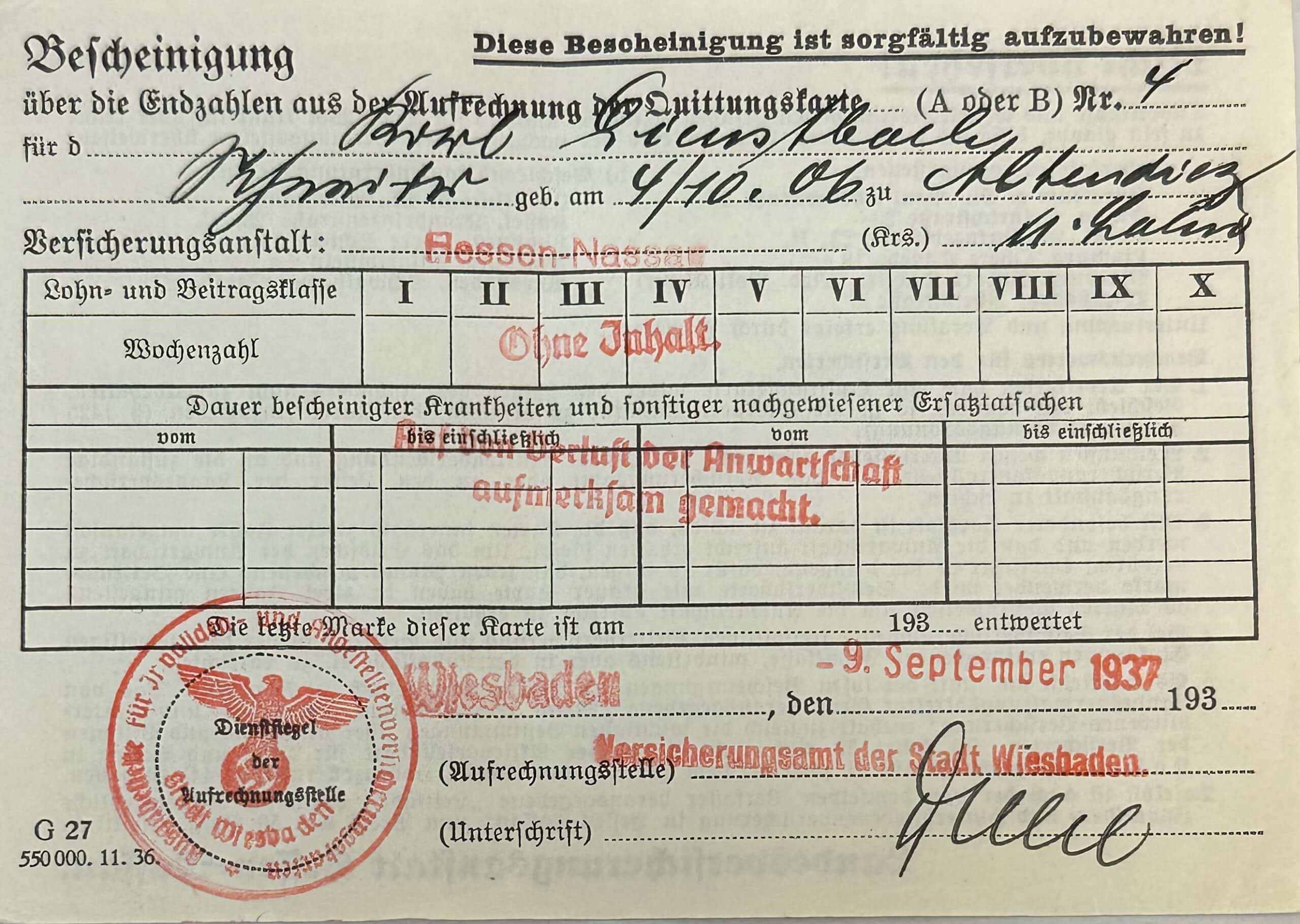 WW2 German Lot of 30 Documents to one man who Invaded both France & Russia — image 42