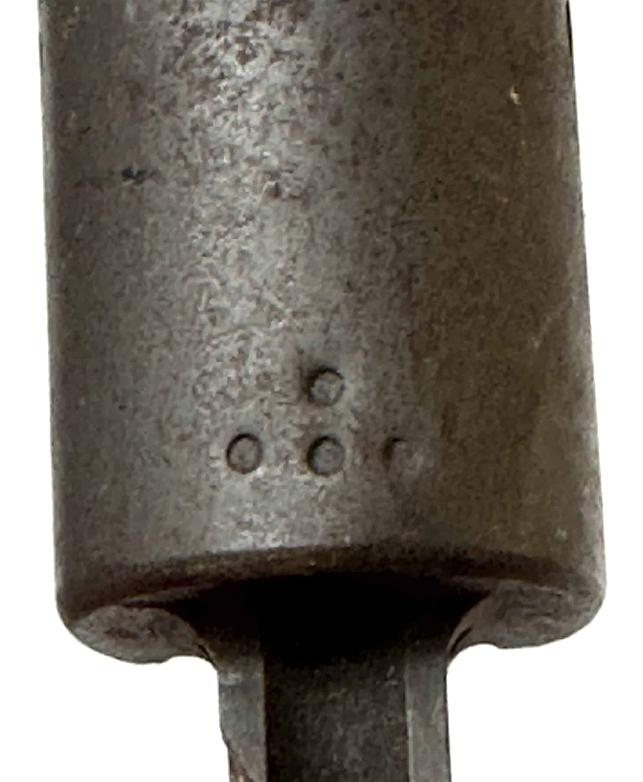 WW2 German K98k Mauser Bayonet Lug Phosphate Late War Finish — image 5