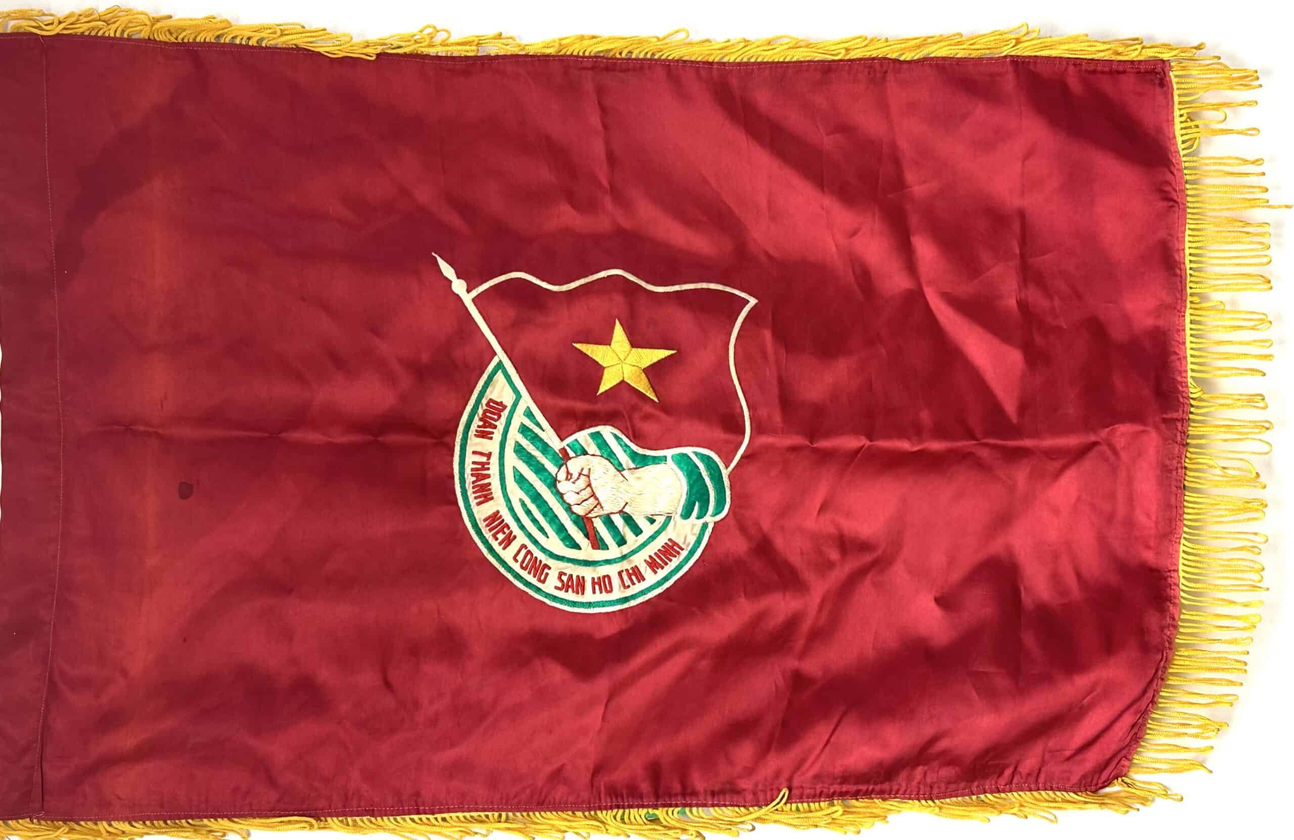 North Vietnamese Army Banner Hand Embroidered — image 4