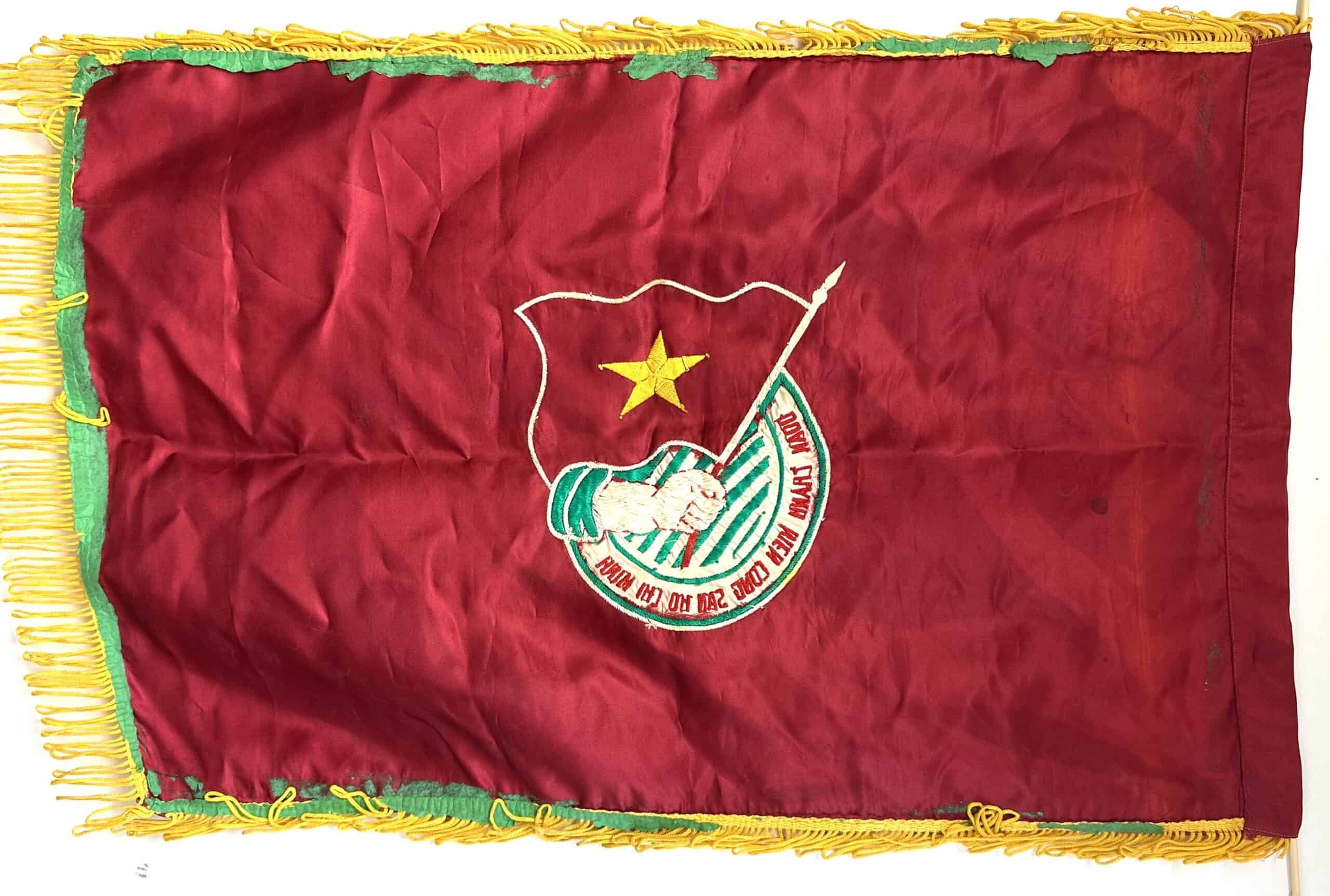 North Vietnamese Army Banner Hand Embroidered — image 5