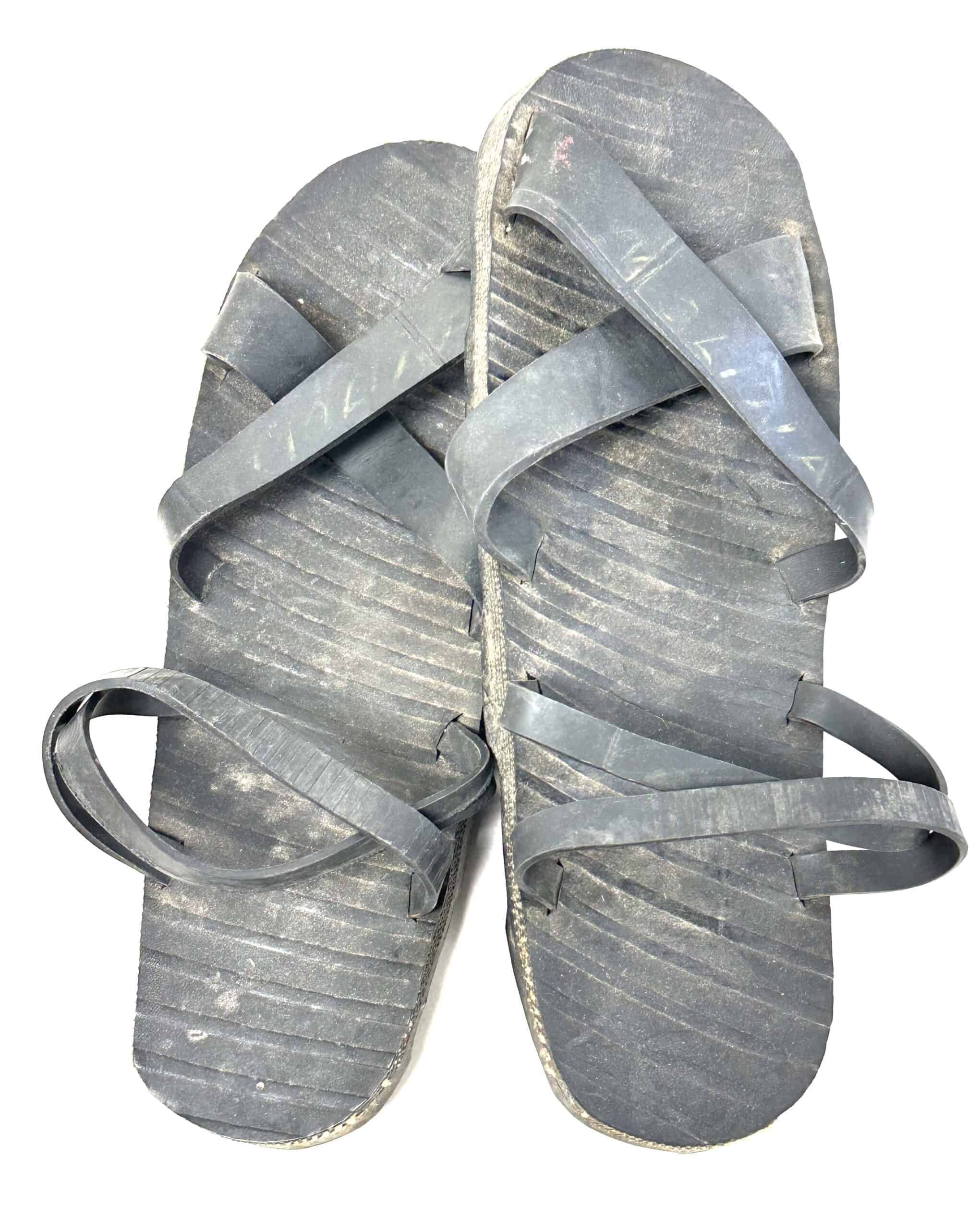 Viet Cong North Vietnamese Army Ho Chi Minh Sandals Worn Out Front & Rear — image 8