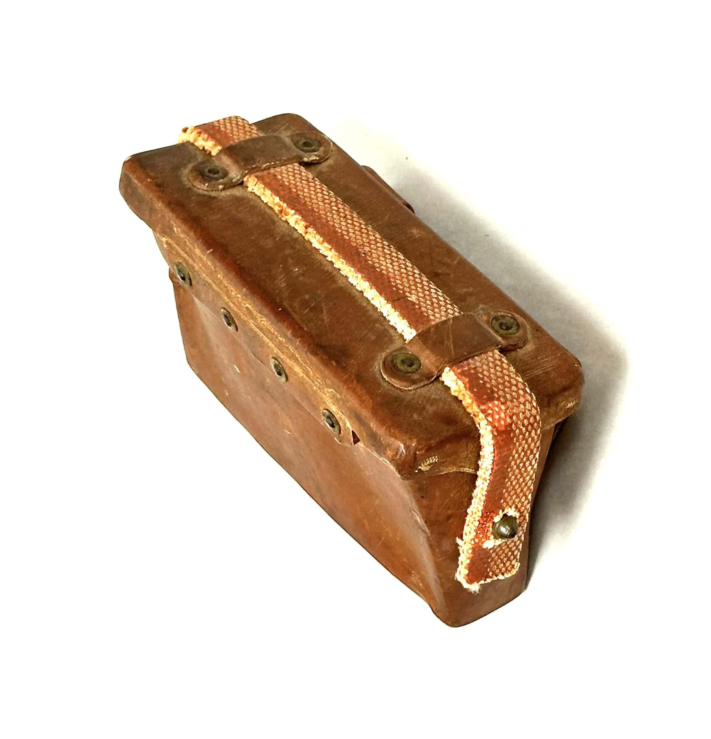 WW2 Japanese Molded Rubber Ammunition Pouch — image 3