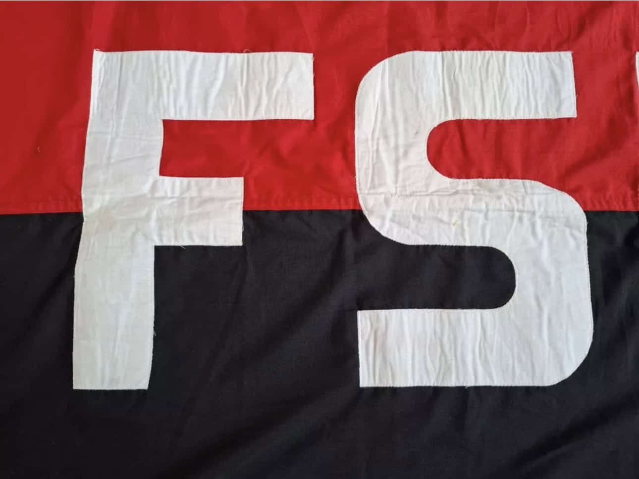 Nicaraguan 1980s Sandinista Communist FSLN Flag Huge — image 4