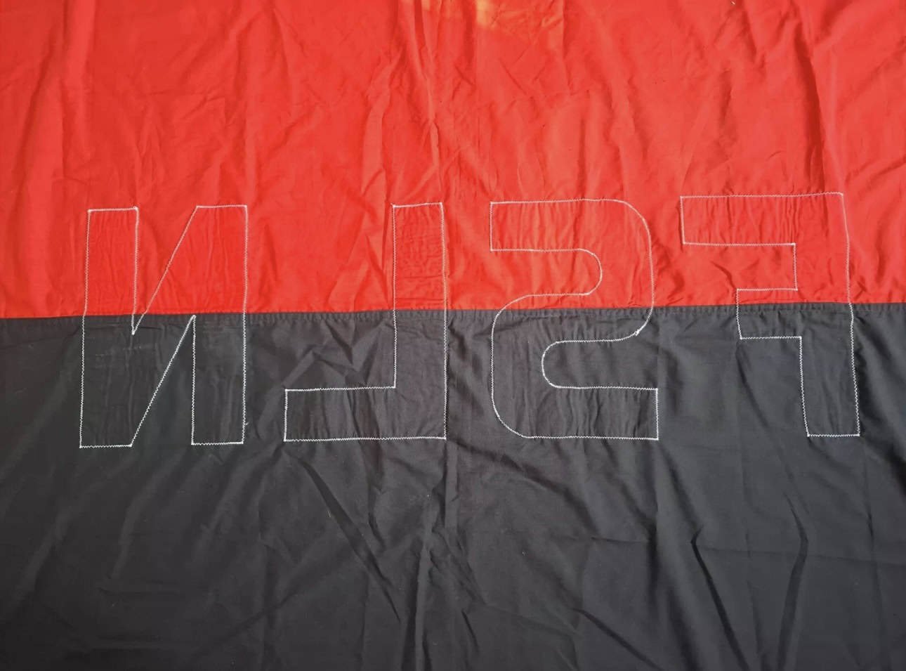 Nicaraguan 1980s Sandinista Communist FSLN Flag Huge — image 6