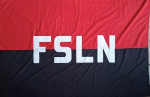 Nicaraguan 1980s Sandinista Communist FSLN Flag Huge