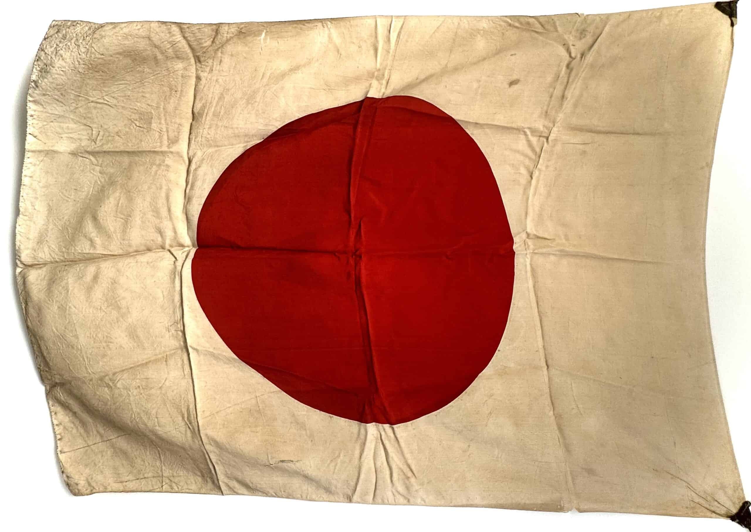 WW2 Japanese Silk Meatball Flag — image 2