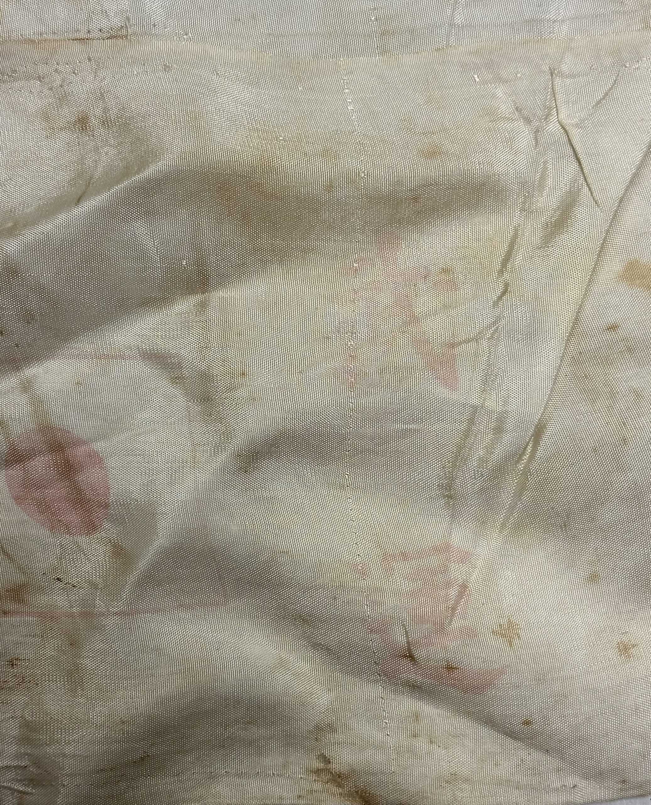 WW2 Japanese Silk Senninbari Tiger Thousand Stitch Belt — image 6