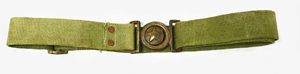 Chinese People's Volunteer CPV Korean War Officer Web Belt with …