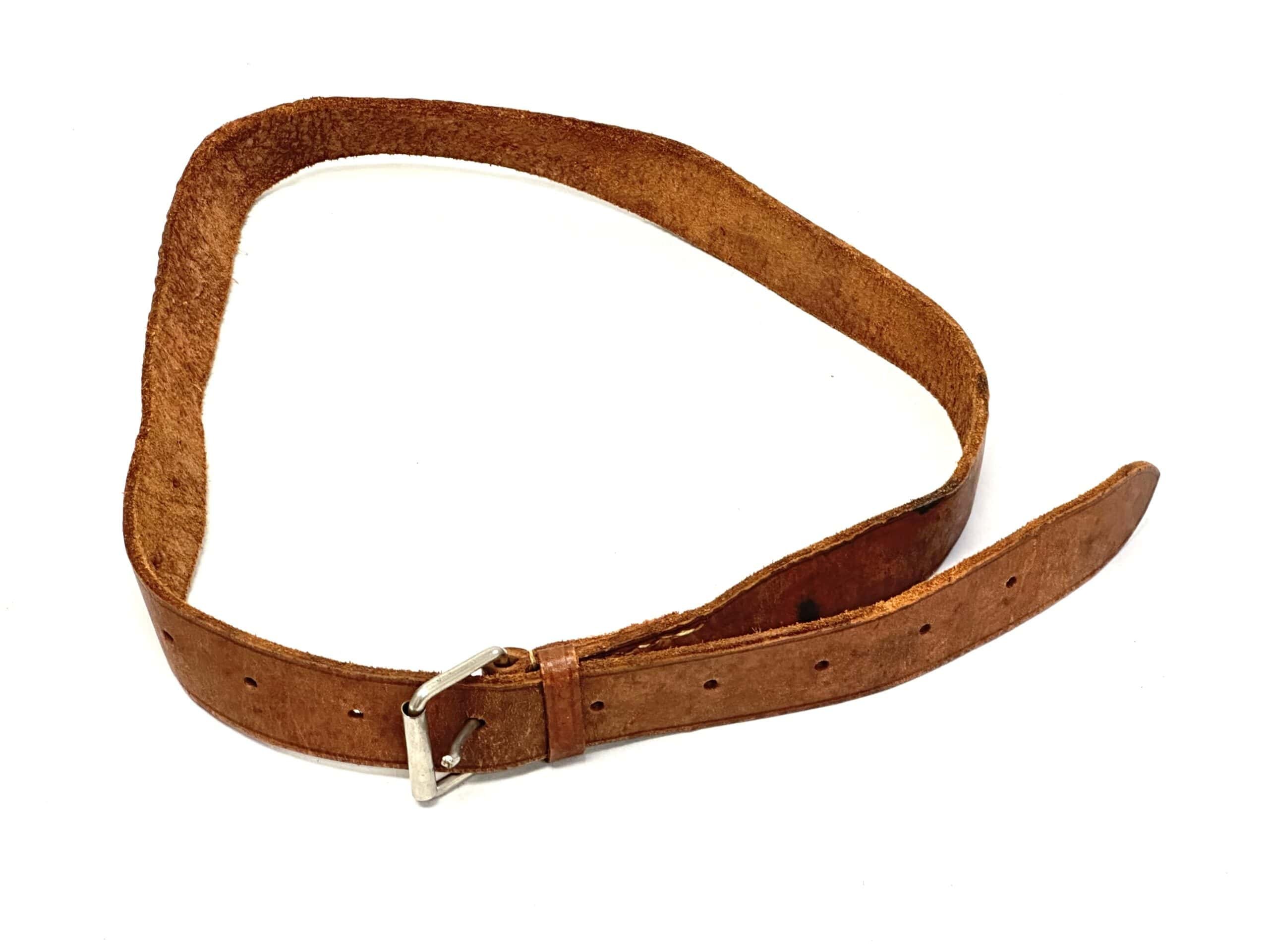 North Korean Enlisted Man's leather belt from the Korean War — image 2