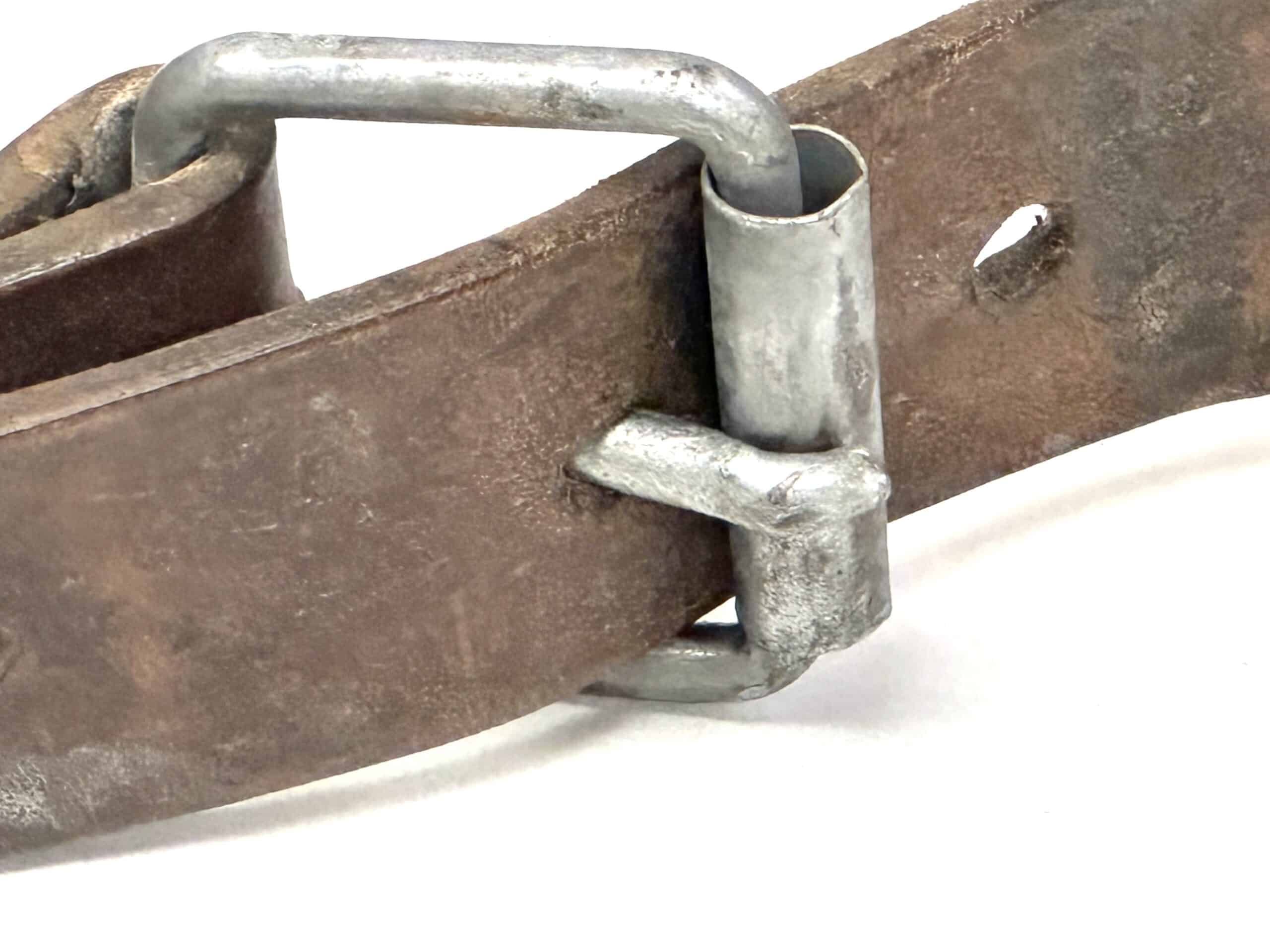 North Korean Enlisted Man's leather belt from the Korean War — image 2