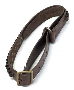 Chinese People's Volunteer CPV Korean War Officer's Leather Cartridge Belt