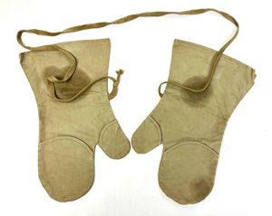 WW2 Japanese Jungle Mosquito Mittens 1939 Used