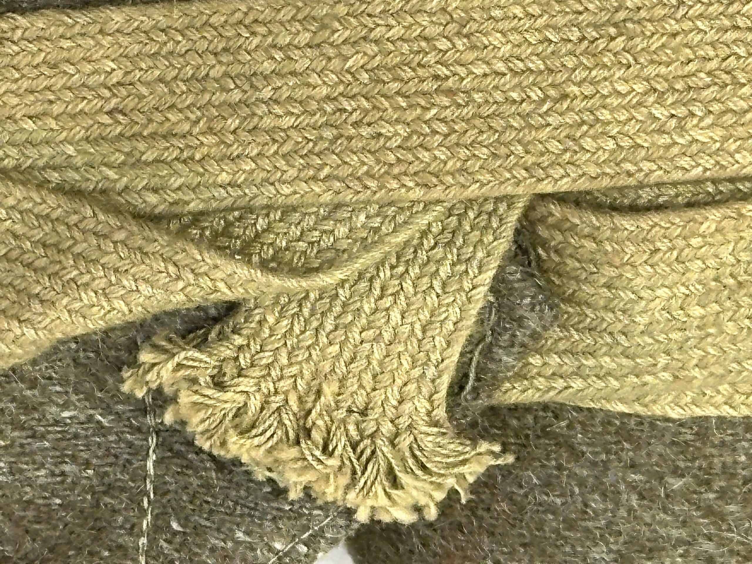 WW2 Japanese Army Leggings made with Helmet Chinstrap Webbing — image 2