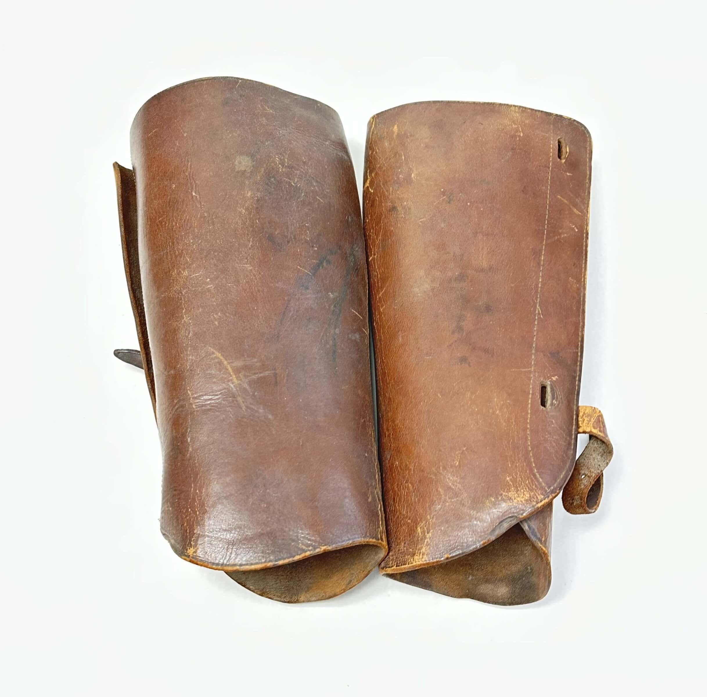 WW2 Japanese Army Doctor Named Leather Leggings — image 2