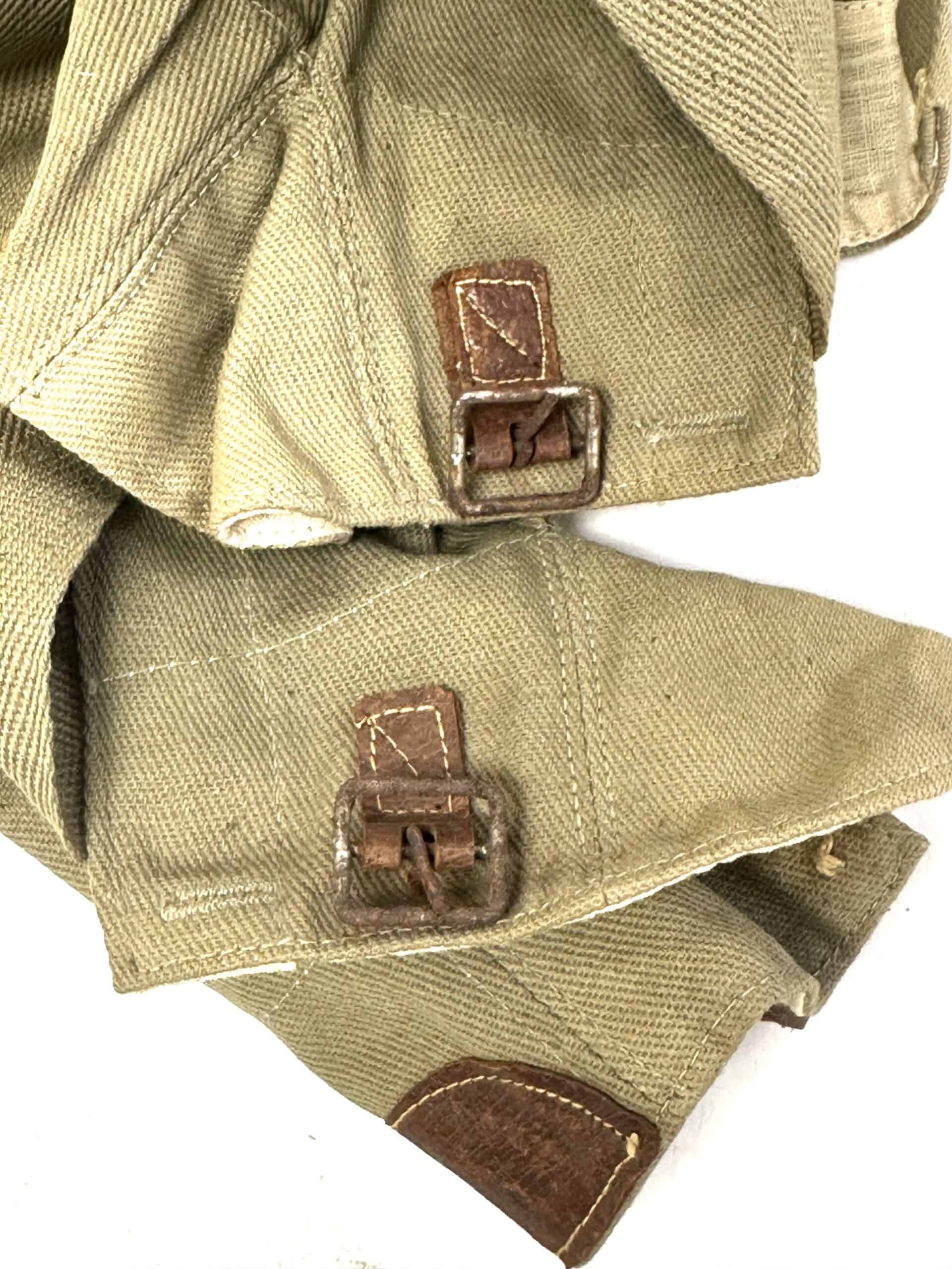 WW2 Japanese Naval Landing Force Leggings with Integral Spats — image 5