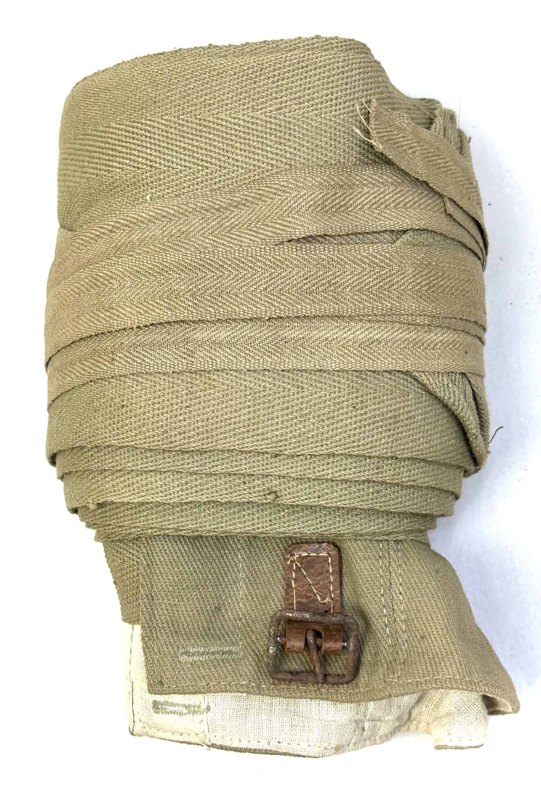 WW2 Japanese Naval Landing Force Leggings with Integral Spats — image 6