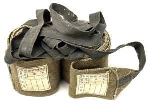 WW2 Japanese Naval Landing Force Wrap Up Leggings with White …