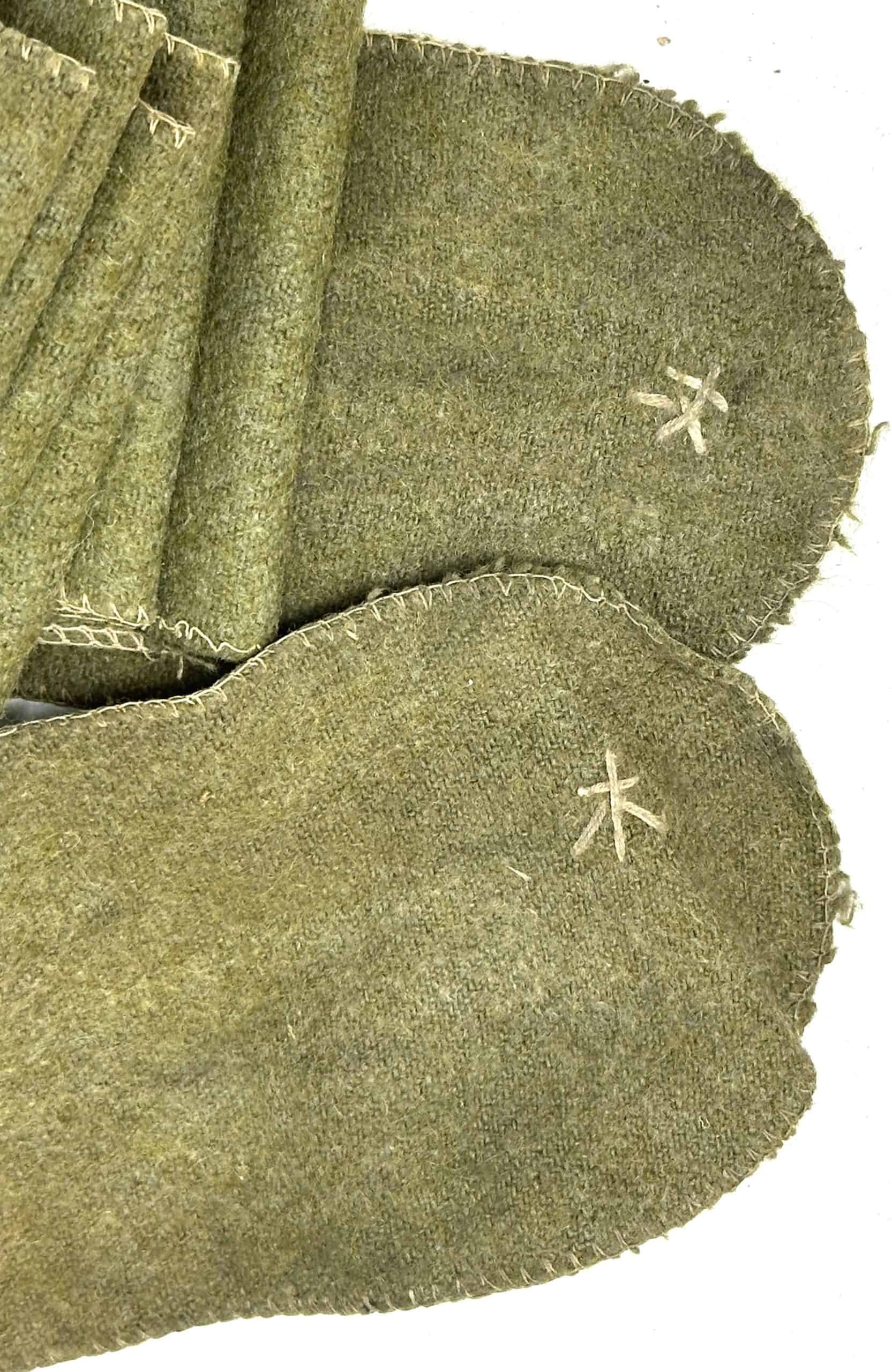 WW2 Japanese Naval Landing Force Wrap Up Leggings Yokosuka 1937 named to Kimura — image 5