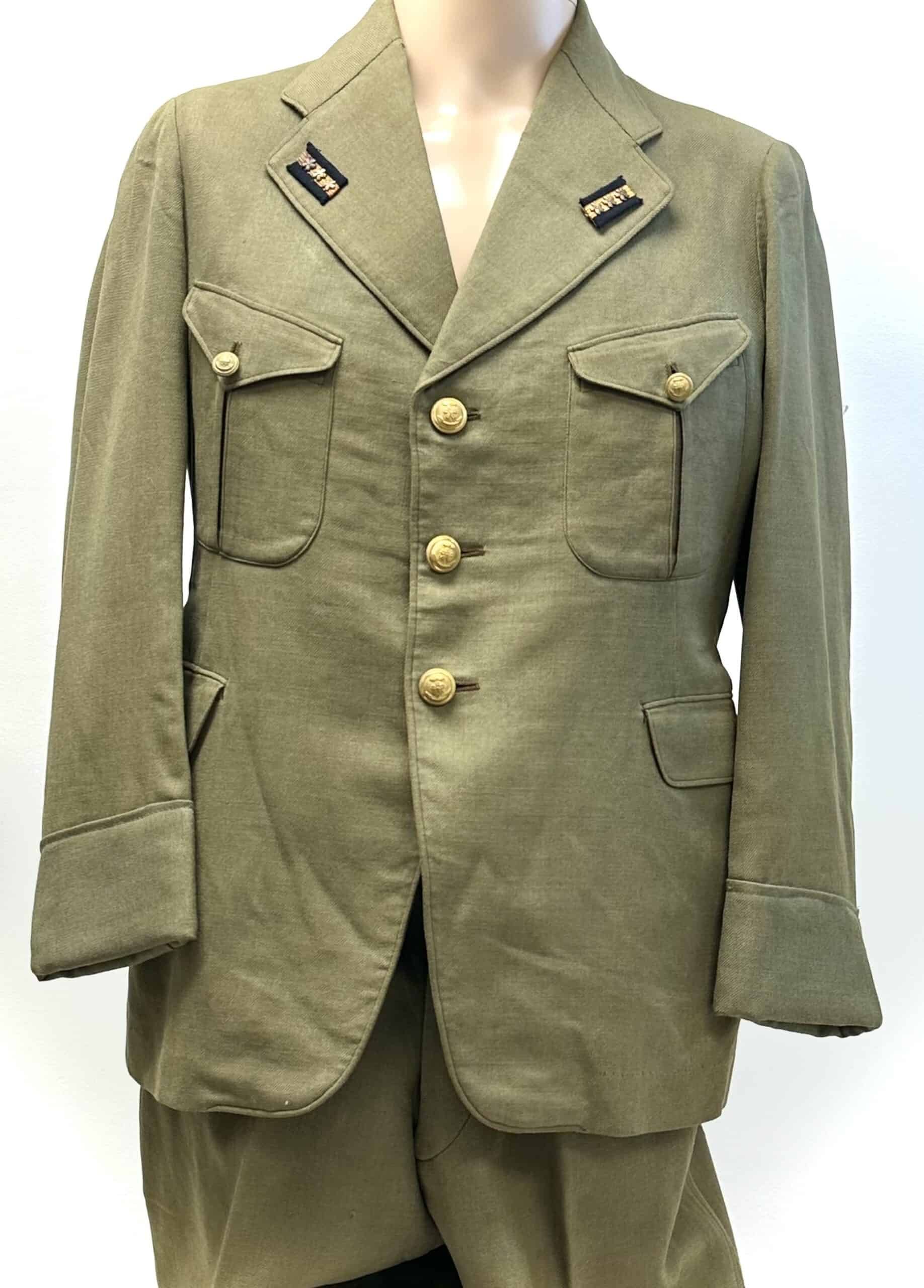 WW2 Japanese Naval Landing Force Three Button LT Uniform circa 1940 — image 2