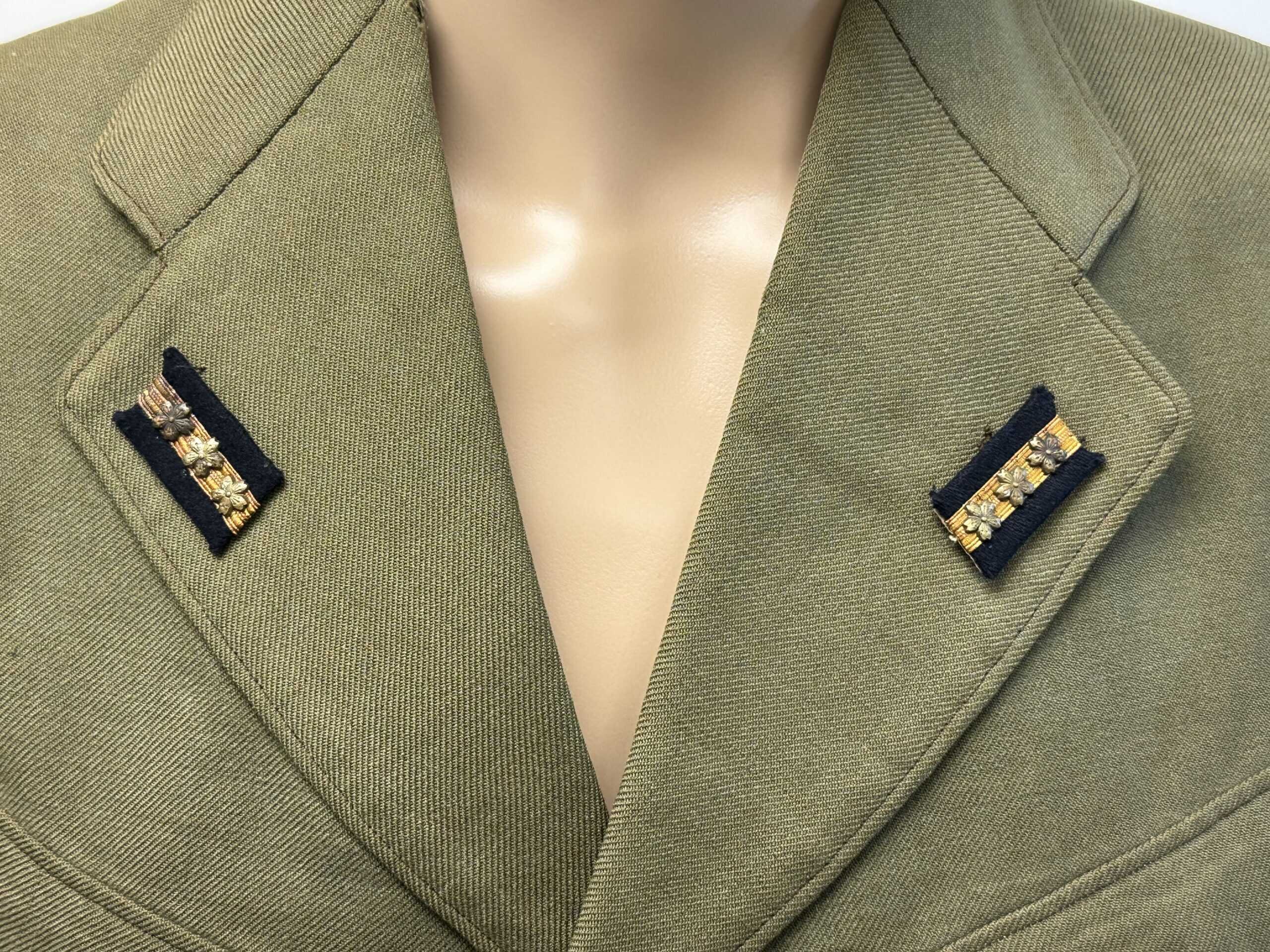 WW2 Japanese Naval Landing Force Three Button LT Uniform circa 1940 — image 3