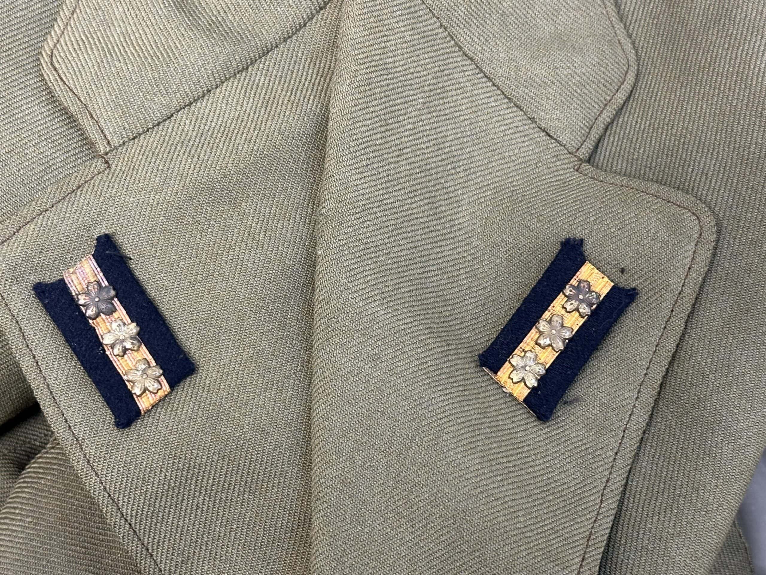 WW2 Japanese Naval Landing Force Three Button LT Uniform circa 1940 — image 4