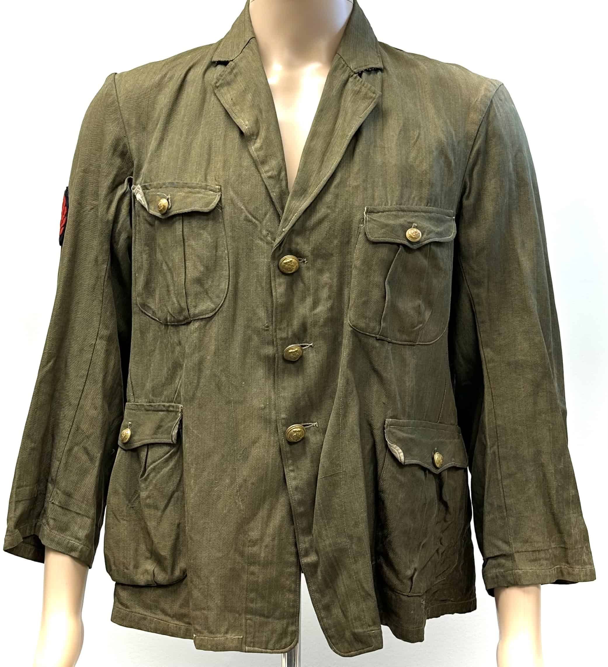 WW2 Japanese Naval Landing Force Three Button Tunic May 1941 — image 2