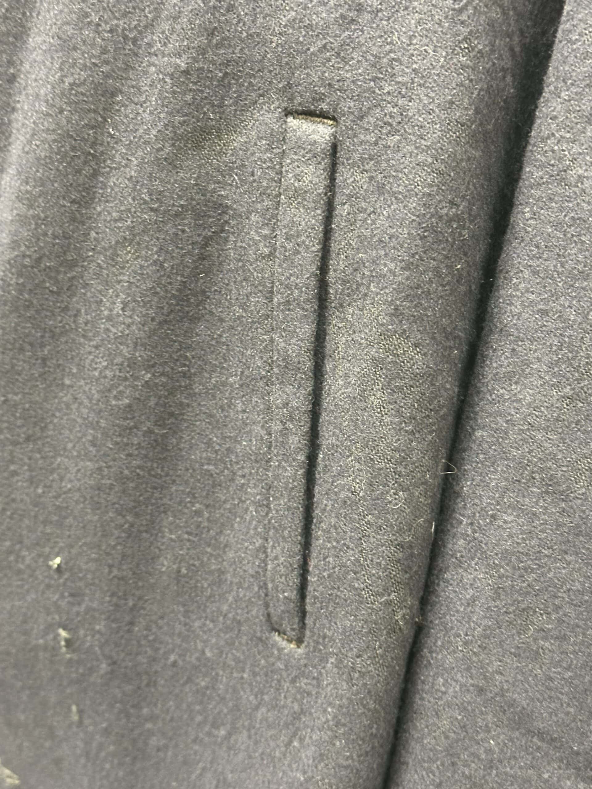 WW2 Japanese Navy Wool Pea Coat with Rate — image 4