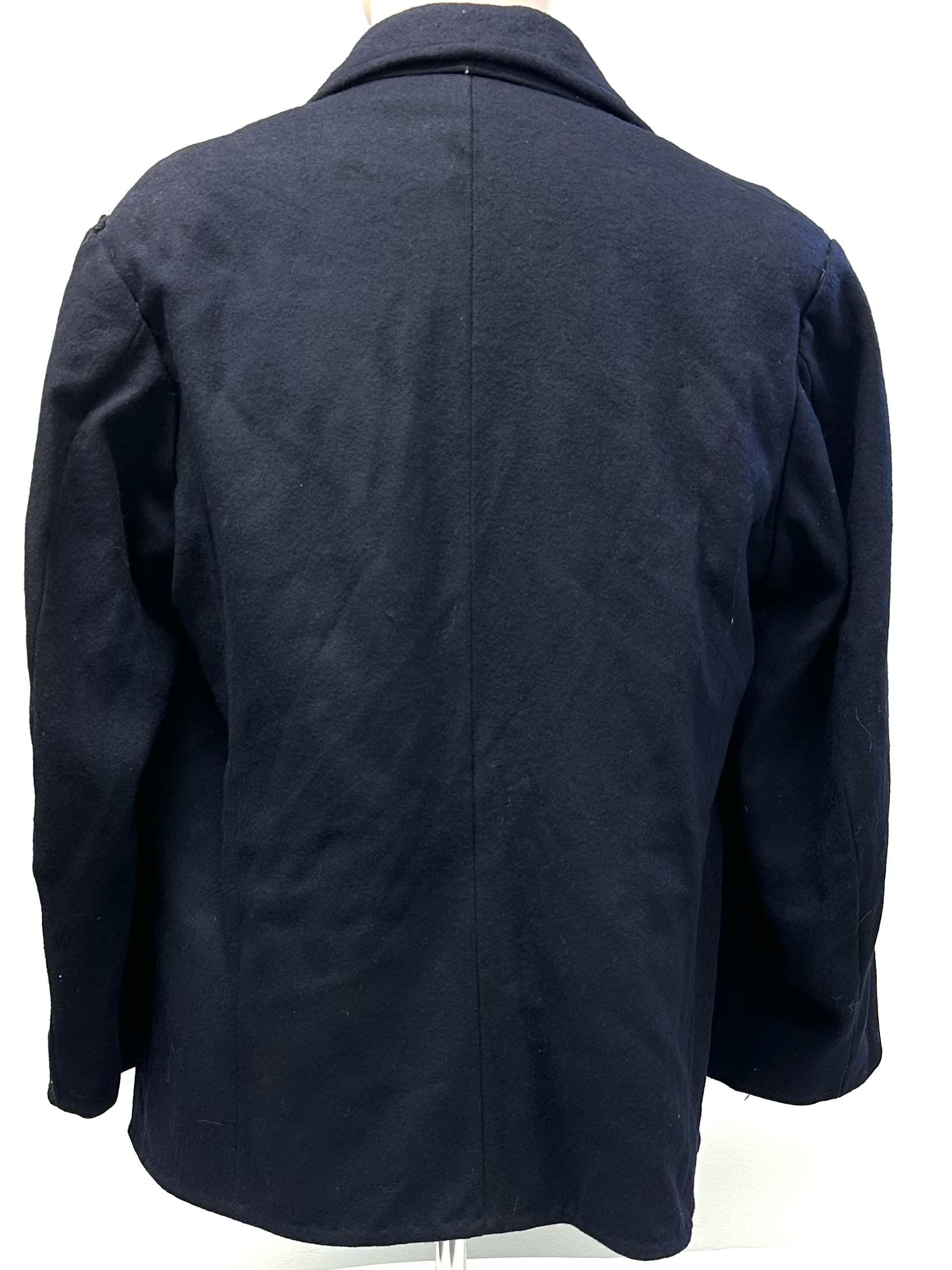 WW2 Japanese Navy Wool Pea Coat with Rate — image 5