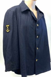 WW2 Japanese Navy Wool Pea Coat with Rate