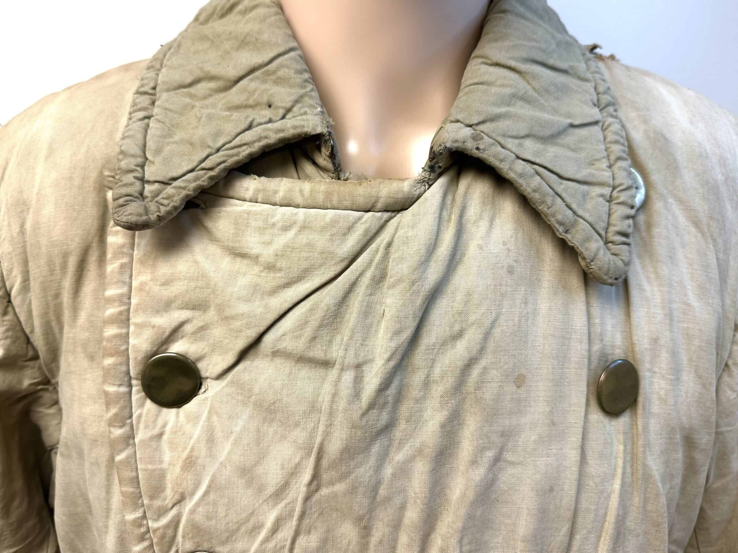 Chinese People's Volunteer CPV Korean War Winter Overcoat — image 3