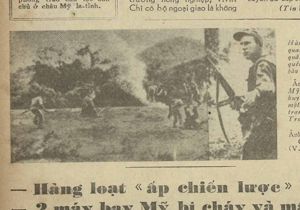 North Vietnamese Army Newspaper 1962 US Advisor Photo
