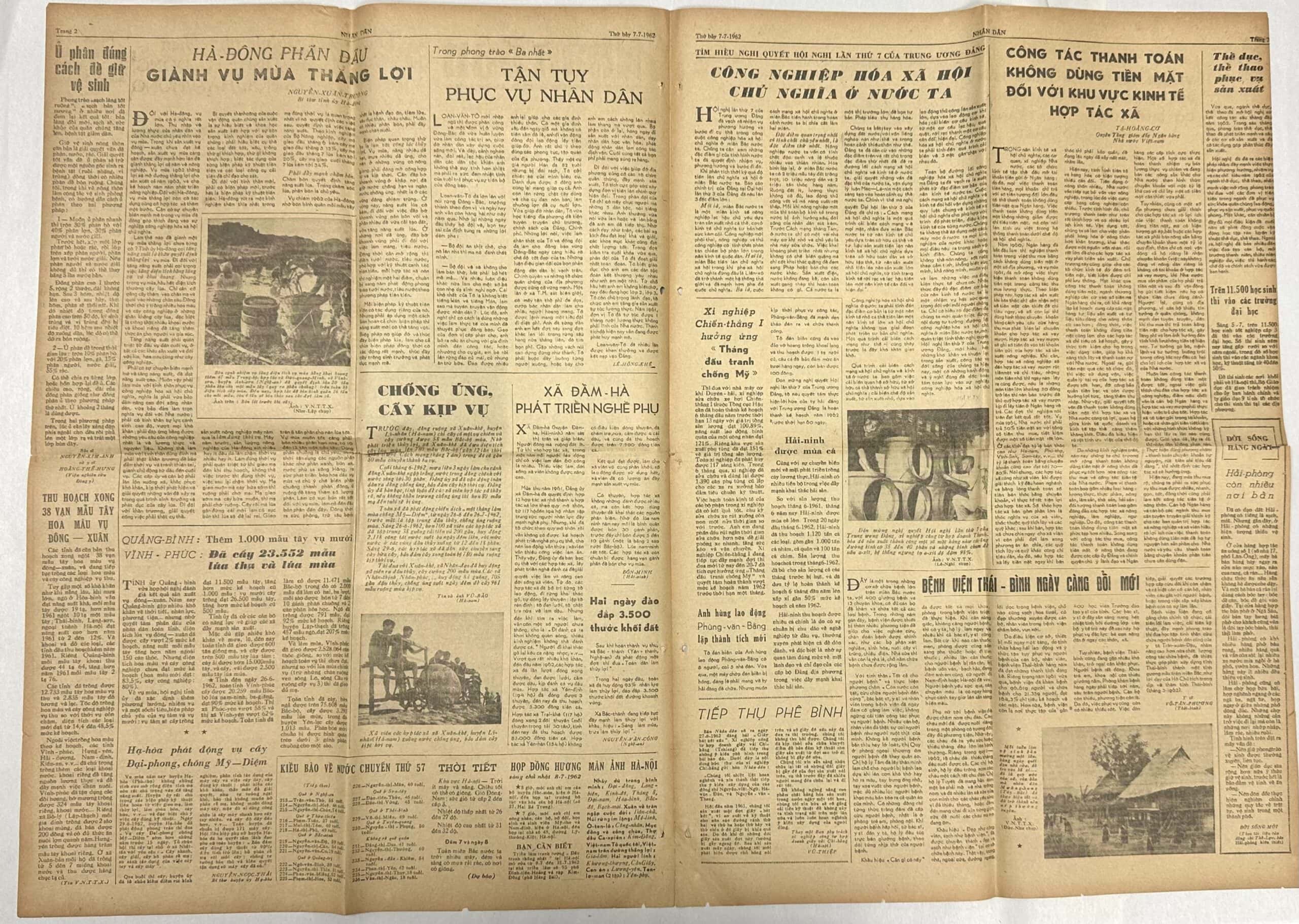 North Vietnamese Army Newspaper July 7, 1962 — image 3
