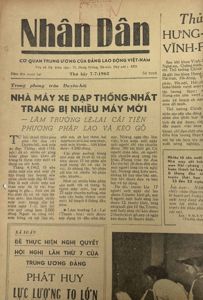 North Vietnamese Army Newspaper July 7, 1962