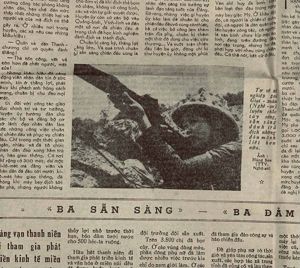 North Vietnamese Army Newspaper 1965 Female NVA