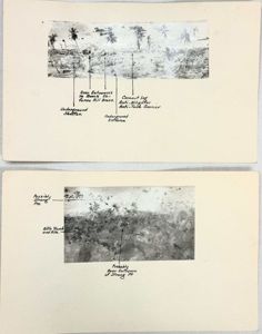 US WW2 Gun Camera Photographs of Japanese Occupied Island