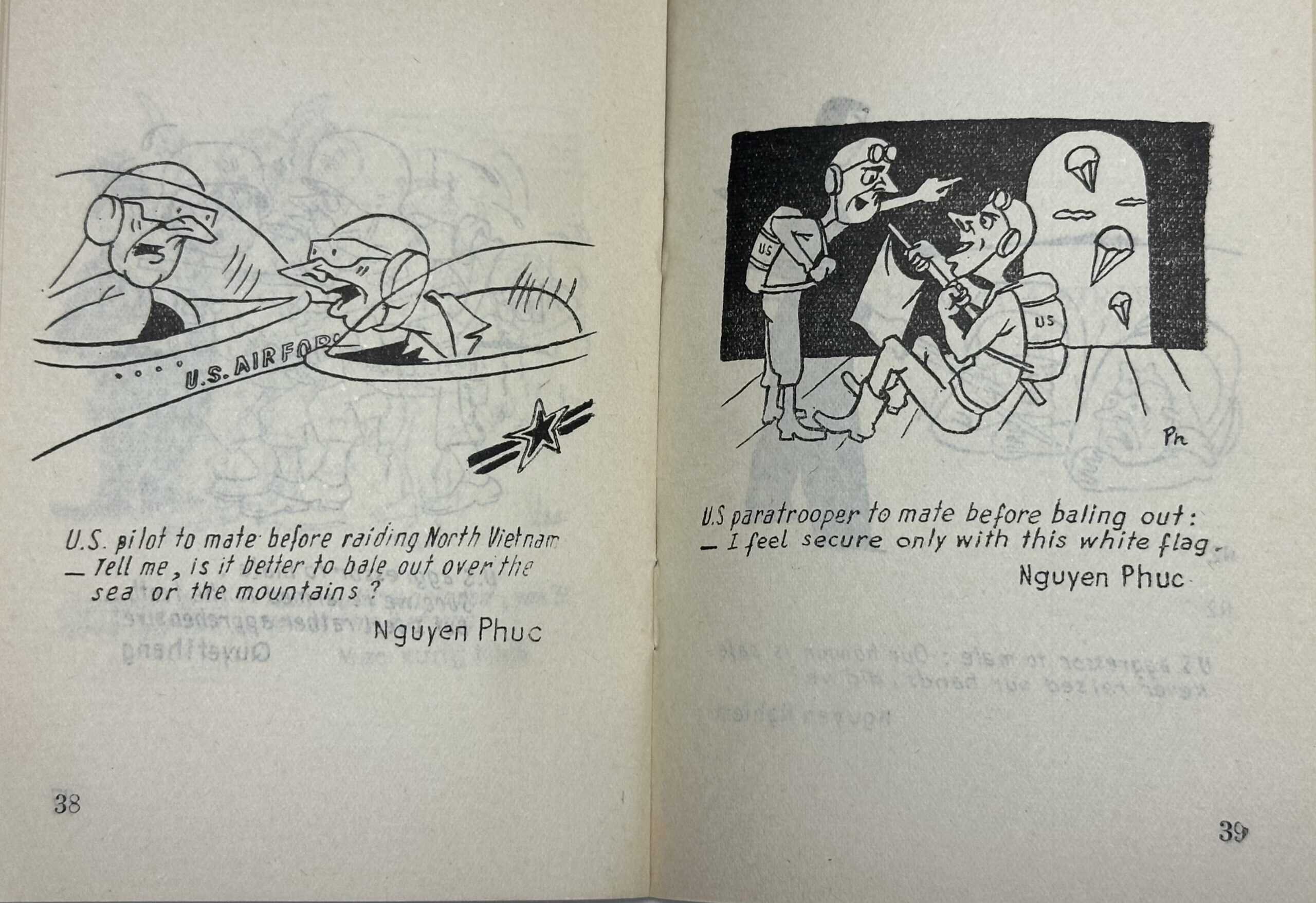 North Vietnamese Army English Language Cartoon Propaganda Bookley — image 8