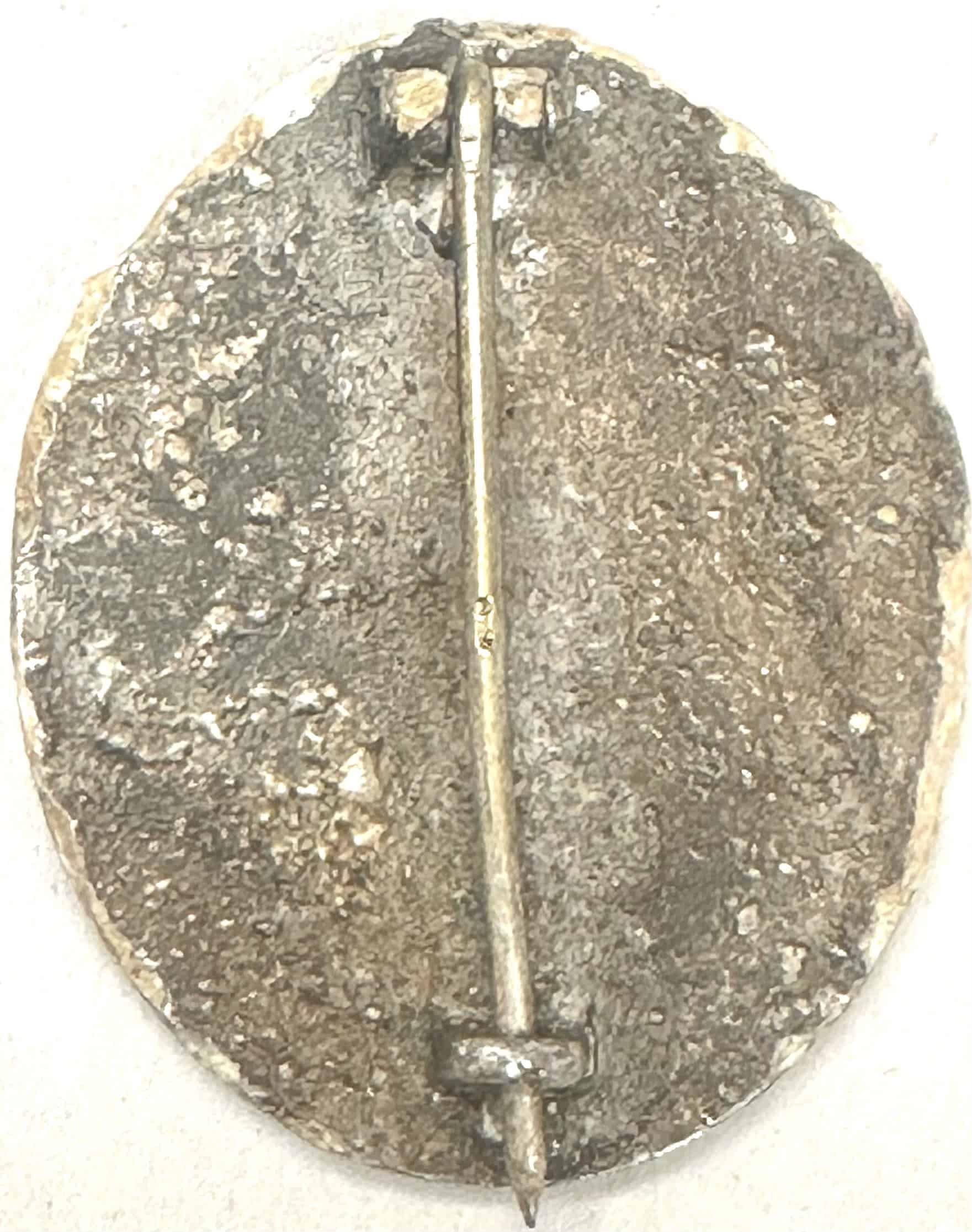 WW2 German Wound Badge Silver 5 to 9 Wounds — image 2