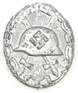 WW2 German Wound Badge Silver 5 to 9 Wounds